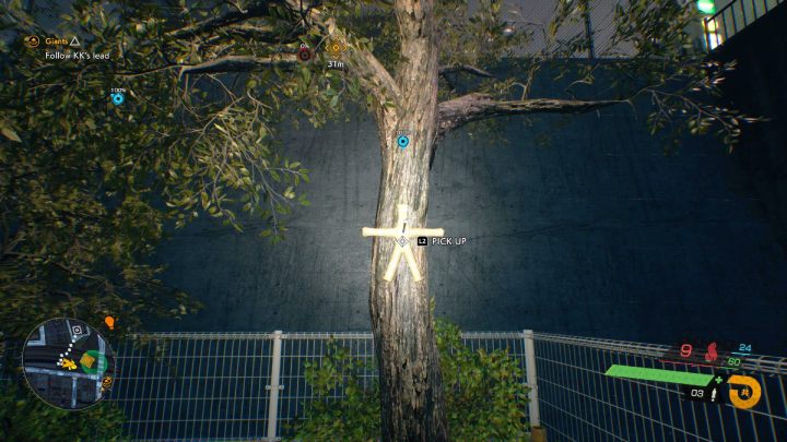 Relikt jest przypięty do drzewa w parku na południe od świątyni Yamaki - Ghostwire Tokyo: Relikty, centralne Tokio (Relics, Central Tokio) - lista wszystkich - Ghostwire Tokyo - poradnik do gry