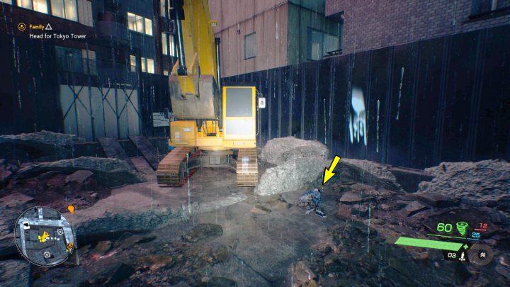Relikt leży na ziemi na terenie placu budowy, na południe od świątyni Onten - Ghostwire Tokyo: Relikty, centralne Tokio (Relics, Central Tokio) - lista wszystkich - Ghostwire Tokyo - poradnik do gry