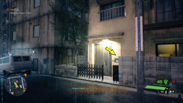 Relikt leży na skrzynce na listy na południe od świątyni Kappagaike - Ghostwire Tokyo: Relikty, centralne Tokio (Relics, Central Tokio) - lista wszystkich - Ghostwire Tokyo - poradnik do gry