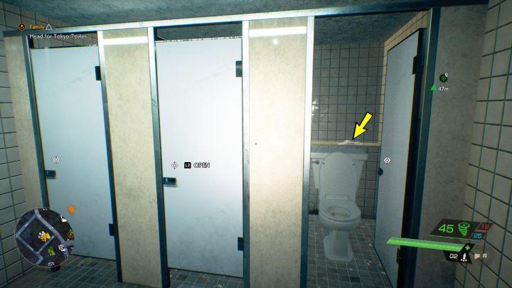 Relikt znajdziecie w damskiej toalecie miejskiej na południowy zachód od świątyni Shiroyama - Ghostwire Tokyo: Relikty, południowe Tokio (Relics Southern Tokyo) - lista wszystkich - Ghostwire Tokyo - poradnik do gry