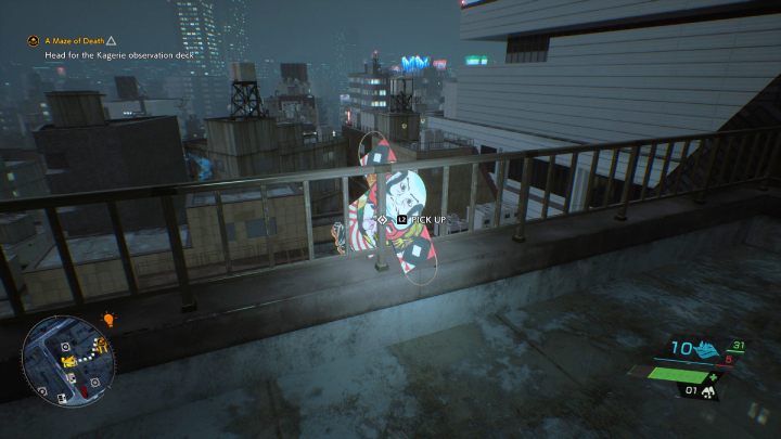 Relikt znajdziecie na dachu budynku na zachód od świątyni Yashin - Ghostwire Tokyo: Relikty, południowe Tokio (Relics Southern Tokyo) - lista wszystkich - Ghostwire Tokyo - poradnik do gry