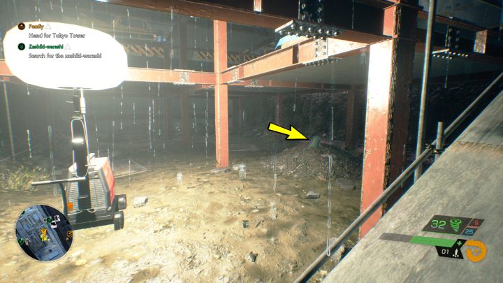 Relikt znajdziecie na najniższym poziomie na placu budowy o nazwie Labbirynt (Construction Labirynth) - Ghostwire Tokyo: Relikty, południowe Tokio (Relics Southern Tokyo) - lista wszystkich - Ghostwire Tokyo - poradnik do gry