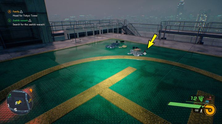 Relikt znajdziecie na dachu bardzo wysokiego wieżowca na południowy zachód od świątyni Akitsu - Ghostwire Tokyo: Relikty, południowe Tokio (Relics Southern Tokyo) - lista wszystkich - Ghostwire Tokyo - poradnik do gry