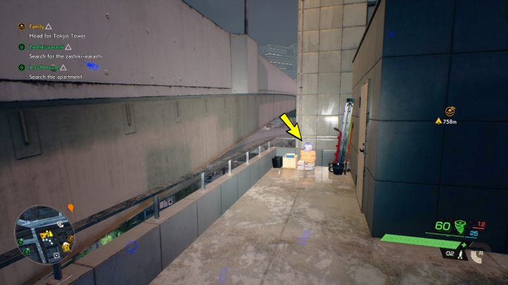 Relikt leży na dachu przy moście, na północny zachód od świątyni Kamio - Ghostwire Tokyo: Relikty, południowe Tokio (Relics Southern Tokyo) - lista wszystkich - Ghostwire Tokyo - poradnik do gry