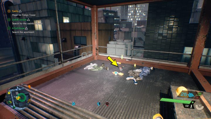 Relikt znajdziecie na wyższym poziomie budowanego wieżowca, na południowy wschód od straganu antyczny nekomata (Antique Nekomata) - Ghostwire Tokyo: Relikty, południowe Tokio (Relics Southern Tokyo) - lista wszystkich - Ghostwire Tokyo - poradnik do gry