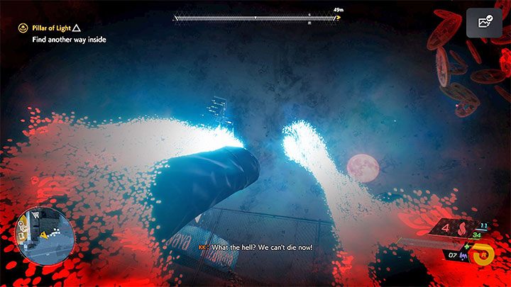 Pasek zdrowia głównego bohatera znajduje się w prawym dolnym rogu ekranu, a jego różne kolory symbolizują jego różne stany - Ghostwire Tokyo: Leczenie - jak odzyskać punkty zdrowia? - Ghostwire Tokyo - poradnik do gry