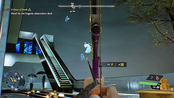 Łuk jest jedyną konwencjonalną bronią w grze - Ghostwire Tokyo: Walka i skradanie się - Ghostwire Tokyo - poradnik do gry