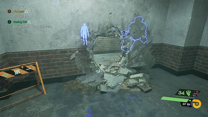 Możecie skorzystać z przejścia, które wcześniej blokowały worki na śmierci i dotrzeć po schodach na wyższe piętro - Ghostwire Tokyo: Gniazdo zła (Nesting Evil) - solucja, opis przejścia - Ghostwire Tokyo - poradnik do gry