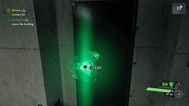 Tuż obok miejsca oczyszczenia ostatniego widma znajdziecie przejście na dach pozwalające wyjść z budynku - Ghostwire Tokyo: Gniazdo zła (Nesting Evil) - solucja, opis przejścia - Ghostwire Tokyo - poradnik do gry