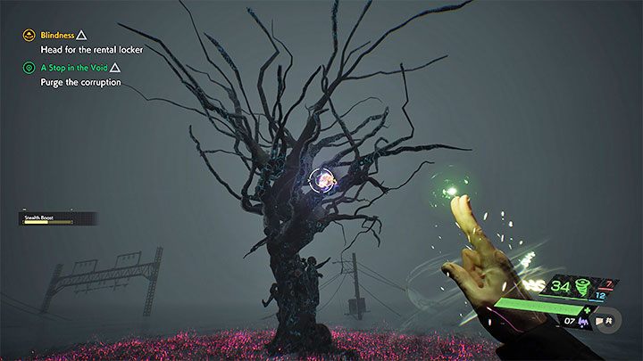 Po wyjściu z pociągu ustalicie, że nowa stacja znajduje się w innym wymiarze - Ghostwire Tokyo: Stacja z innego świata (A Stop in the Void) - solucja - Ghostwire Tokyo - poradnik do gry