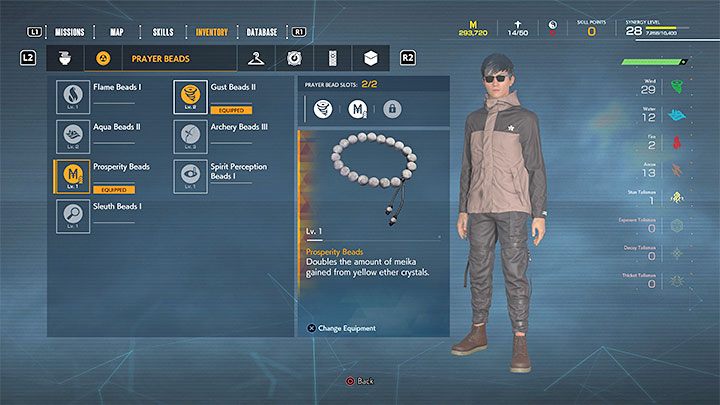 Po przejęciu świątyni zbadajcie jej ołtarz, a znajdziecie koraliki dobrobytu (Prosperity Beads) - Ghostwire Tokyo: Meika (waluta) - jak gromadzić fundusze? - Ghostwire Tokyo - poradnik do gry