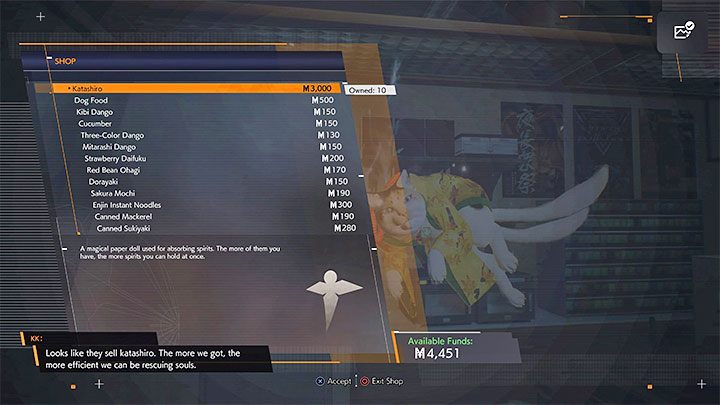 Jak już wspomnieliśmy domyślnie zaczynacie z 10 katashiro - Ghostwire Tokyo: Katashiro i absorbowanie duchów - Ghostwire Tokyo - poradnik do gry