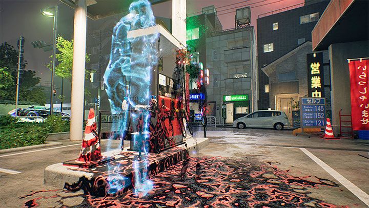 Na stacji benzynowej zadzwoni telefon - Ghostwire Tokyo: Zabójczy cień (A Deadly Shadow) - solucja, opis przejścia - Ghostwire Tokyo - poradnik do gry