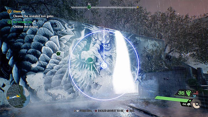 Podejdźcie do kryjówki smoka - Ghostwire Tokyo: Sztuka naśladuje życie (Art Imitates Life) - solucja, opis przejścia - Ghostwire Tokyo - poradnik do gry