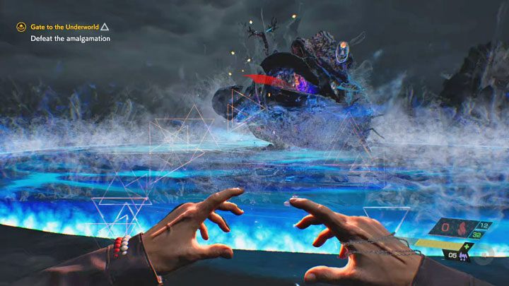 Finałowy boss dysponuje różnymi atakami - Ghostwire Tokyo: Brama do zaświatów (Gate to the Underworld) - solucja, opis przejścia - Ghostwire Tokyo - poradnik do gry