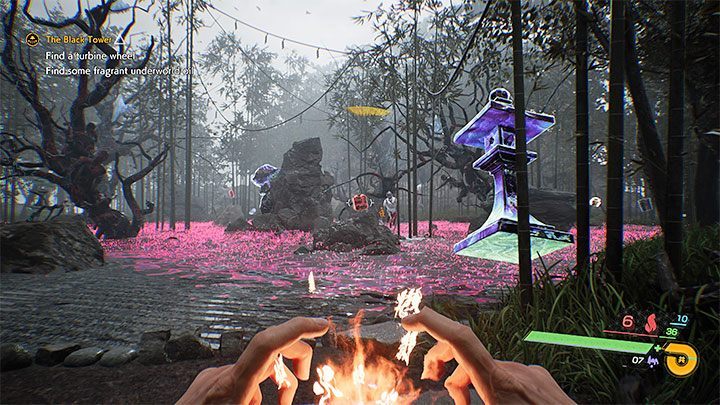 Wyruszcie w stronę wyspy znajdującej się w zaświatach - Ghostwire Tokyo: Czarna wieża (The Black Tower) - solucja, opis przejścia - Ghostwire Tokyo - poradnik do gry