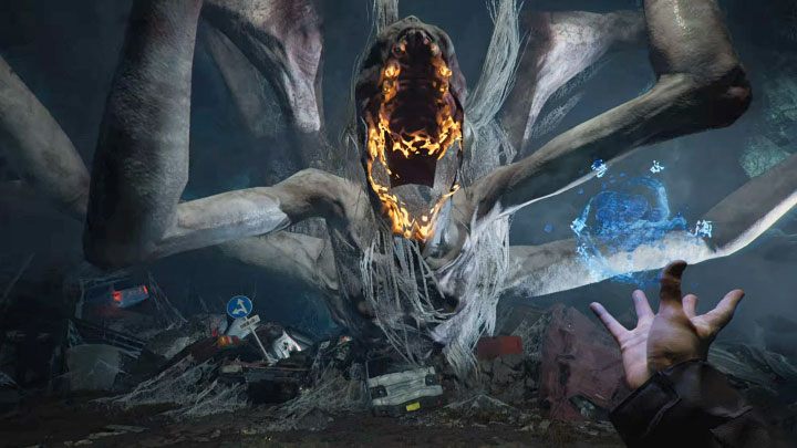 Na terenie areny możecie odnajdywać eter, przy czym do uzupełnienia zapasów energii powinno też dojść po pozbawieniu bossa pierwszego rdzenia - Ghostwire Tokyo: Rodzina (Family) - solucja, opis przejścia - Ghostwire Tokyo - poradnik do gry