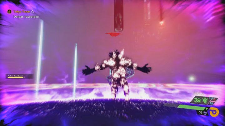 Jeżeli posiadacie Synchronizację w gotowości, to warto skorzystać z tego specjalnego ataku właśnie po awansowaniu do drugiej części pojedynku - Ghostwire Tokyo: Tokyo Tower - solucja, opis przejścia - Ghostwire Tokyo - poradnik do gry