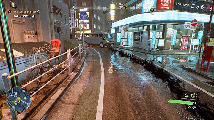 Od Rinko otrzymacie notatkę (Note from Rinko) oraz talizman zarośli (Thicket Talisman) - przedmioty te są w stanie generować krzaki w miejscu, w którym wylądowały - Ghostwire Tokyo: Jaskinie ze stali (Caves of Steel) - solucja, opis przejścia - Ghostwire Tokyo - poradnik do gry