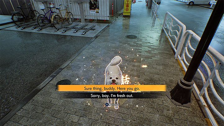 Podejdźcie do psa i wybierzcie opcję czytania w myślach - Ghostwire Tokyo: Oni- solucja, opis przejścia - Ghostwire Tokyo - poradnik do gry