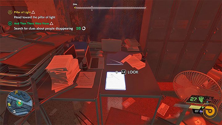 Wskazówkę 3 również odnajduje się na piętrze, przy czym najpierw musicie rozprawić się z większą grupą Przybyszów - Ghostwire Tokyo: I nie pozostał nikt (And Then There Were None) - solucja, opis przejścia - Ghostwire Tokyo - poradnik do gry