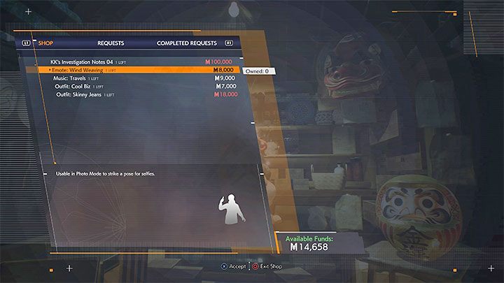 Nie wszystkie warianty robienia zdjęć w trybie fotograficznym są od razu dostępne - Ghostwire Tokyo: Tryb fotograficzny (Photo Mode) - Ghostwire Tokyo - poradnik do gry