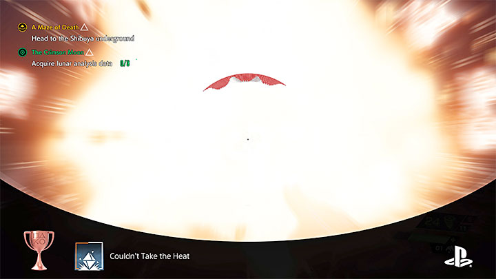 Ustawcie się niedaleko czerwonego kryształu, poczekajcie na zbliżenie się kilku przeciwników i użyjcie dowolnego ataku dystansowego (np - Ghostwire Tokyo: Trofeum Nie ma mocnych (Couldnt Take the Heat) - jak zdobyć? - Ghostwire Tokyo - poradnik do gry