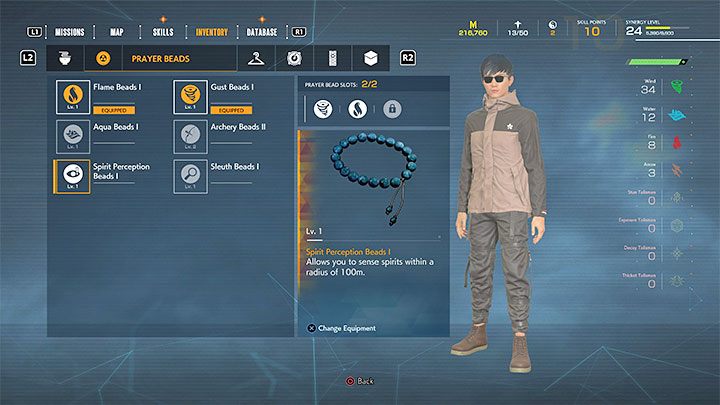 W odnajdywaniu brakujących duchów mogą Wam pomagać koraliki wyczuwania duchowej aury (Spirit Perception Beads), które są do zdobycia dzięki oczyszczeniu świątyni Hitani (Hitani Shrine) oraz Bramy Torii na dachu budynku Saihama (Saihama Building Rooftop Torii Gate) - Ghostwire Tokyo: Trofea / Osiągnięcia - lista wszystkich, poradnik trofeowy - Ghostwire Tokyo - poradnik do gry