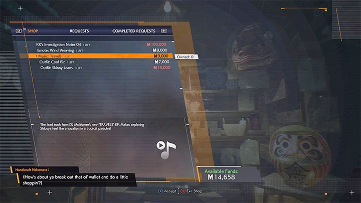 Sposób odblokowania: Zdobądź wszystkie utwory muzyczne - Ghostwire Tokyo: Trofea / Osiągnięcia - lista wszystkich, poradnik trofeowy - Ghostwire Tokyo - poradnik do gry