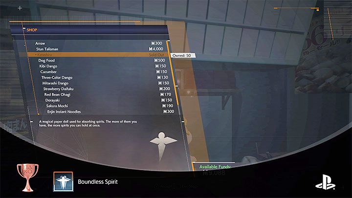 Sposób odblokowania: Zdobądź maksymalną liczbę lalek katashiro - Ghostwire Tokyo: Trofea / Osiągnięcia - lista wszystkich, poradnik trofeowy - Ghostwire Tokyo - poradnik do gry