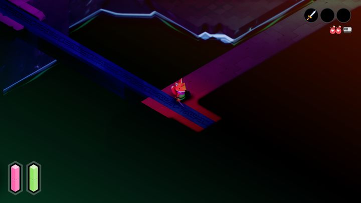 Przemierzajcie kanały aż traficie na pomieszczenie z drabiną i czaszkami na ziemi - Tunic: Lampa - jak znaleźć? - Tunic - poradnik do gry