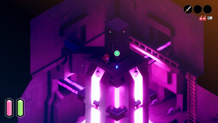 Niczego się jednak nie obawiajcie i idźcie dalej przed siebie, aż traficie do akweduktu na zewnątrz - Tunic: Lampa - jak znaleźć? - Tunic - poradnik do gry