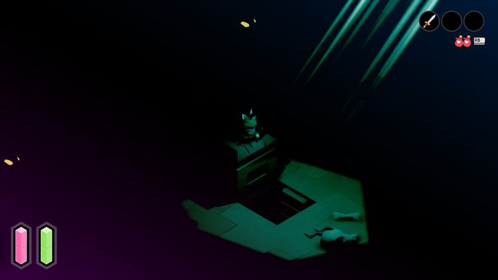 Następnie odblokujecie tajemne przejście w dół katakumb - Tunic: Różdżka - jak znaleźć? - Tunic - poradnik do gry