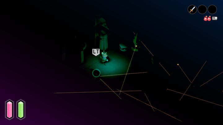 W ostatnim pomieszczeniu czeka Was jeszcze większe wyzwanie - kilkanaście statuetek z laserami - Tunic: Różdżka - jak znaleźć? - Tunic - poradnik do gry