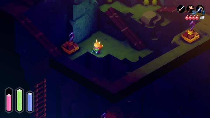 Kiedy już udało Wam się wejść do lokacji, głównym celem podróże staje się położona na północnym wschodzie Jaskinia żab (Frogs Domain) - Tunic: Magiczna kula - jak znaleźć? - Tunic - poradnik do gry