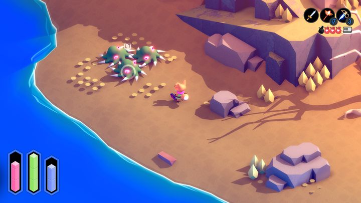 Kręcące się ośmiorniczki poruszające się w zawrotnych prędkościach i atakujące swoimi kończynami - Tunic: Przeciwnicy - lista wszystkich - Tunic - poradnik do gry