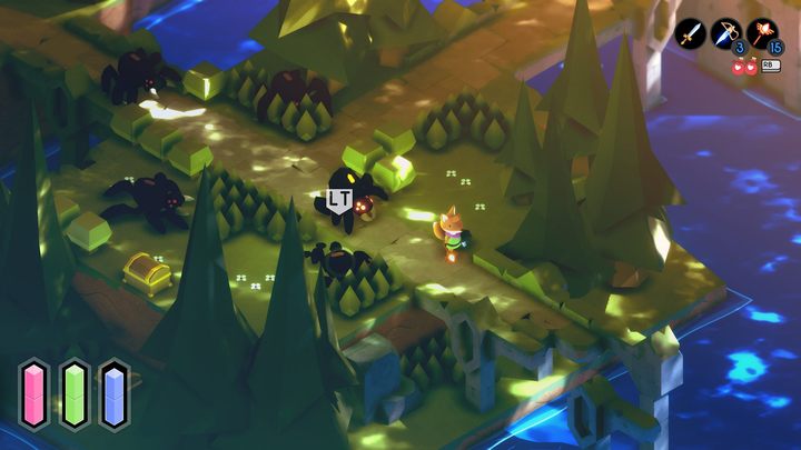 Rodzaj pająków niemalże zawsze trzymających się w stadach - Tunic: Przeciwnicy - lista wszystkich - Tunic - poradnik do gry