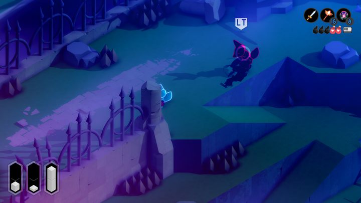 Niewidzialny rodzaj przeciwnika, ujawniający się tylko podczas ataku, będącego w gruncie rzeczy szarżą - Tunic: Przeciwnicy - lista wszystkich - Tunic - poradnik do gry