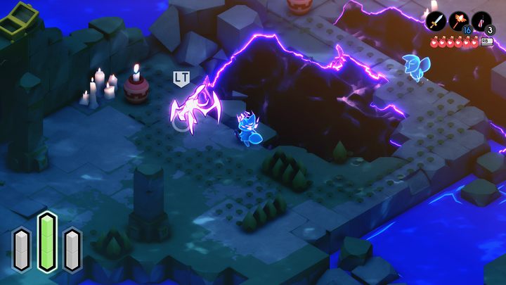 Świecące się nie białoróżowo potwory dysponujące ogromną szybkością i kąśliwymi atakami - Tunic: Przeciwnicy - lista wszystkich - Tunic - poradnik do gry