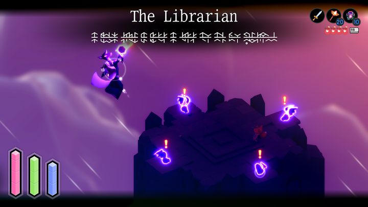 Bibliotekarz, w odróżnieniu do wszystkich wcześniejszych bossów, to oponent, który w dużej mierze opiera swój zestaw umiejętności na zaklęciach - Tunic: Bibliotekarz (The Librarian) - boss, jak pokonać? - Tunic - poradnik do gry