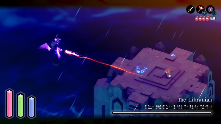 Pamiętacie starcie z Kapitanem gwardii (Guard Captain) i jego szarżę - Tunic: Bibliotekarz (The Librarian) - boss, jak pokonać? - Tunic - poradnik do gry