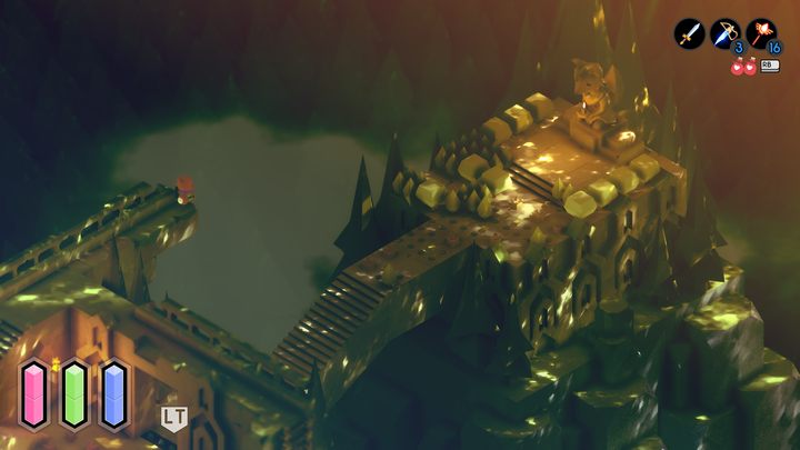 Wschodni las roi się od Podlców (Rudeling), białych istot wystrzeliwujących pociski, a także pająków - Tunic: Wschodni las (East Forest) - jak przejść? - Tunic - poradnik do gry