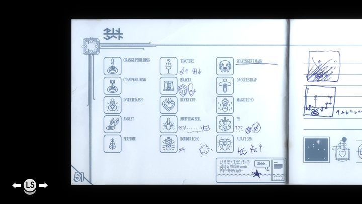 Najbardziej enigmatycznym rodzajem przedmiotów dostępnych w Tunic są bez wątpienia karty ukryte w wielu zakątkach lokacji oraz studniach - Tunic: Przedmioty - lista wszystkich - Tunic - poradnik do gry