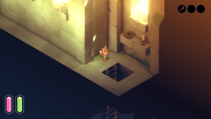 Idźcie dalej leśną ścieżką, aż zobaczycie wejście do jakiegoś pomieszczenia - Tunic: Miecz - jak znaleźć? - Tunic - poradnik do gry