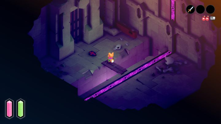 Powinniście mieć teraz przed sobą potężnego oponenta w postaci Wysłannika (Envoy) - Tunic: Tarcza - jak znaleźć? - Tunic - poradnik do gry