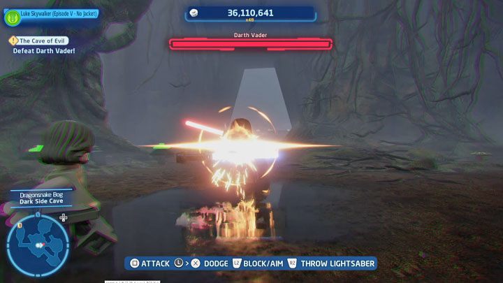 Po obejrzeniu scenki z Yodą wyruszcie w stronę oznaczonego wejścia do jaskini - LEGO Skywalker Saga: Stacja hibernacja (Hibernation Station) - solucja, opis przejścia - LEGO Skywalker Saga - poradnik do gry