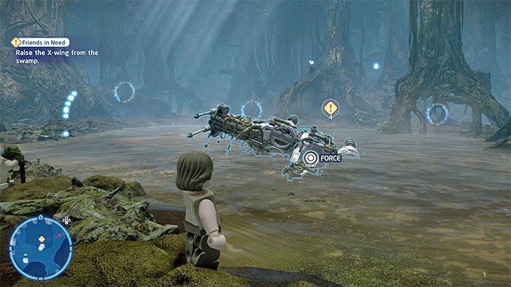 Po wydostaniu się ze Stacji Hibernacja powrócicie do grania jako Luke Skywalker na Dagobah, czyli w miejscu spotkania z Yodą - LEGO Skywalker Saga: Objawienie (Revelations) - solucja, opis przejścia - LEGO Skywalker Saga - poradnik do gry