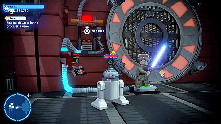 Obie ścieżki doprowadzą Was do nowego zablokowanego przejścia - LEGO Skywalker Saga: Objawienie (Revelations) - solucja, opis przejścia - LEGO Skywalker Saga - poradnik do gry