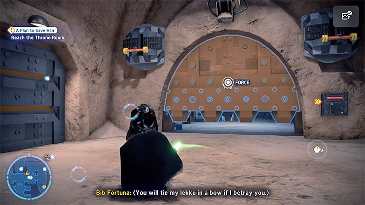 Kolejnym znanym miejscem jest to, w którym wcześniej konstruowaliście dwie dźwignie - LEGO Skywalker Saga: Plan, żeby uratowany został Han (A Plan to Save Han) - solucja, opis przejścia - LEGO Skywalker Saga - poradnik do gry
