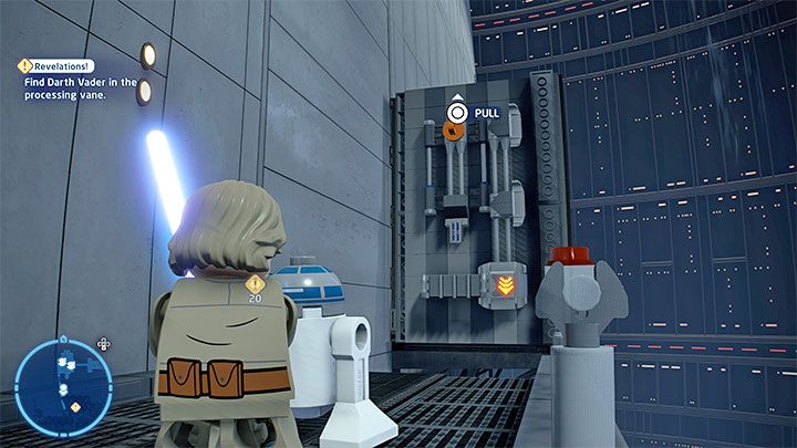 W kolejnej sekcji do akcji dla odmiany musi przystąpić R2-D2 - LEGO Skywalker Saga: Darth Vader - boss, jak pokonać? - LEGO Skywalker Saga - poradnik do gry